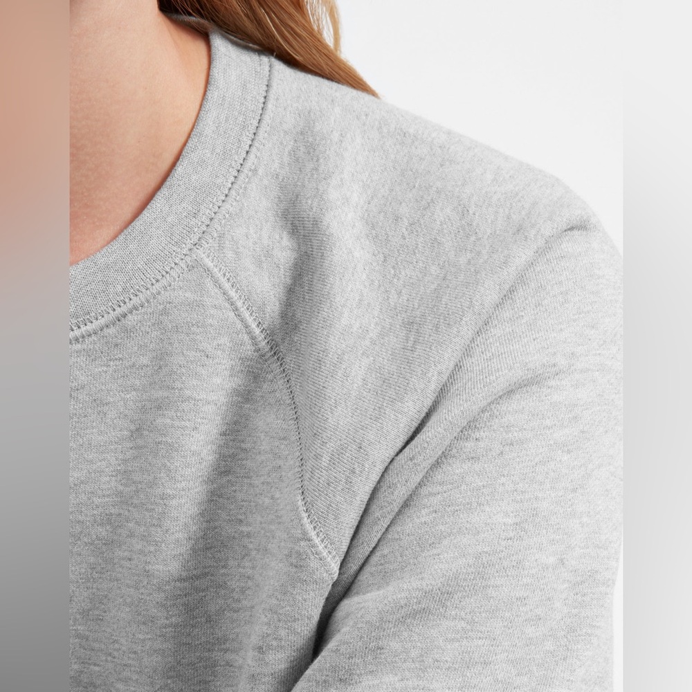 Everlane The Slim Classic French Terry Crew Size M - Picture 3 of 10